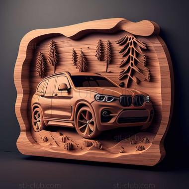 3D model BMW X3 (STL)